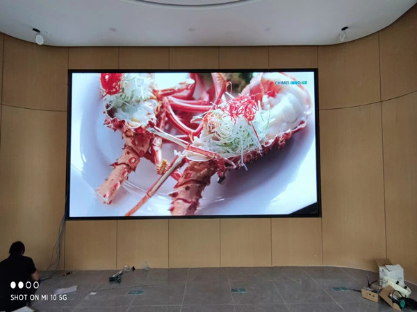 梅列会议室p2室内led大屏